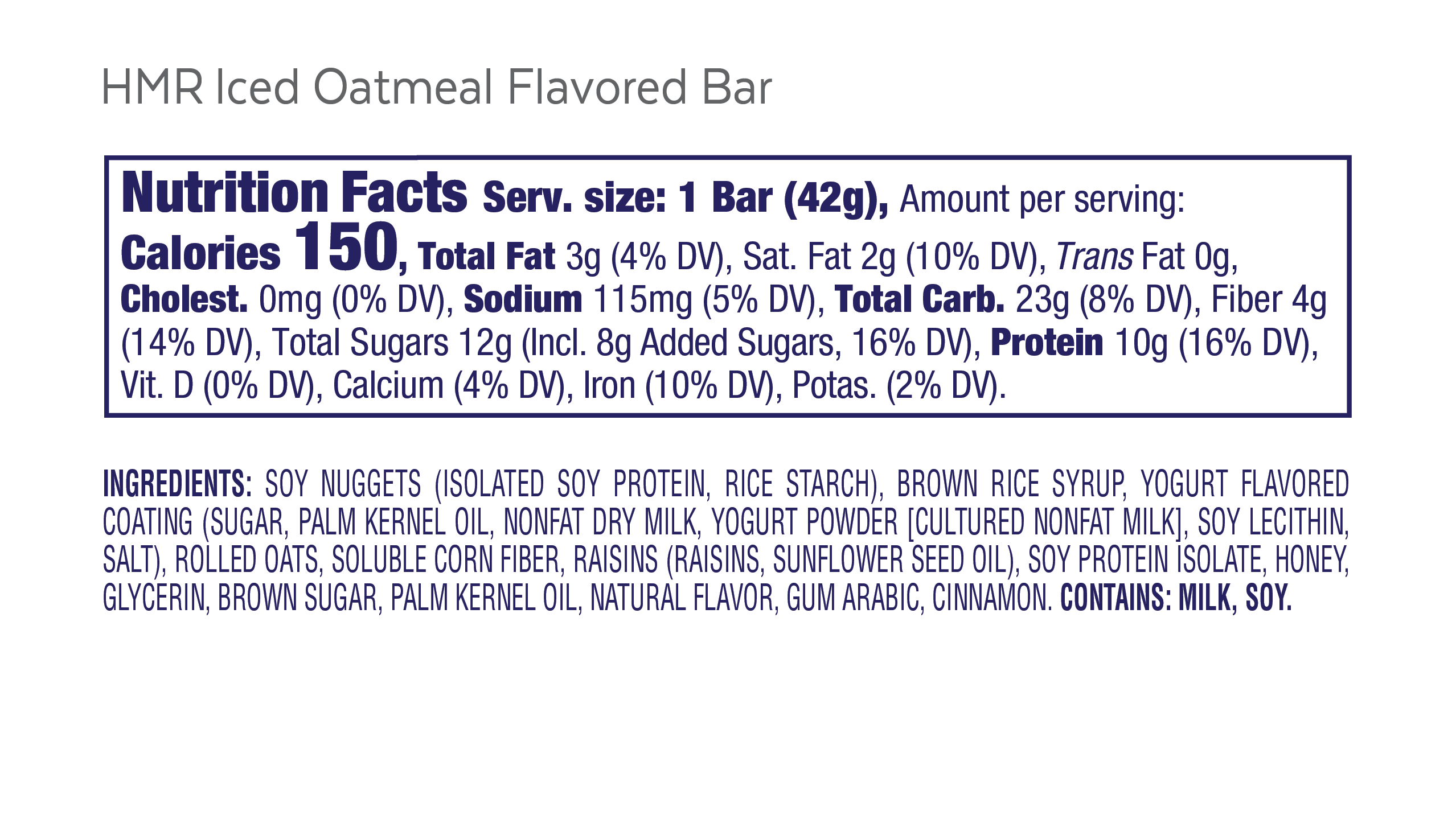 Iced Oatmeal Bar - Image 3